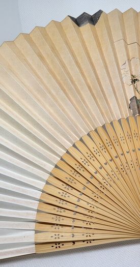 Original Japanese folding fan from the MOA Museum.