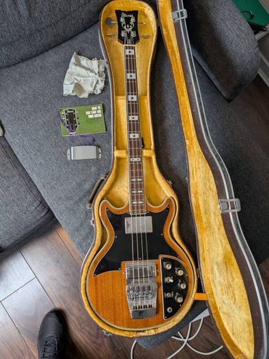 All original 1973 Ibanez Artist Bass 2615B with original HSC