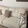 3 seater cream sofa for sale Image 7