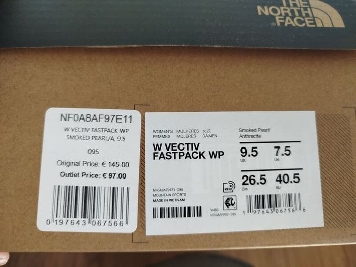 The North Face hiking women's shoes