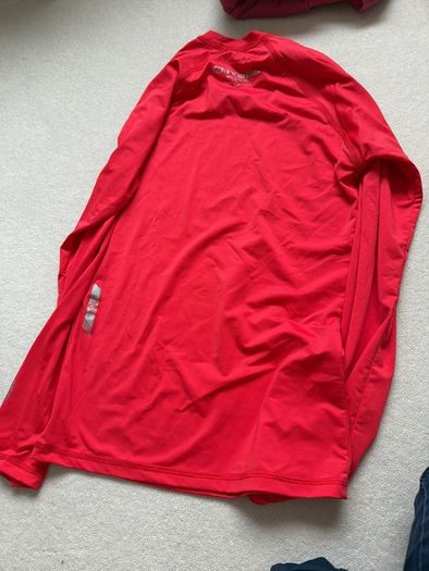 O Neills red size M rash vest