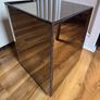 Leather Drawers, Mirror Side Table & Uplighter Image 2
