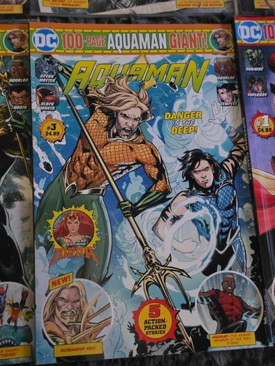 DC 100-Page Giant Bundle | 23 Issues | Batman Flash Aquaman Swamp Thing Superman