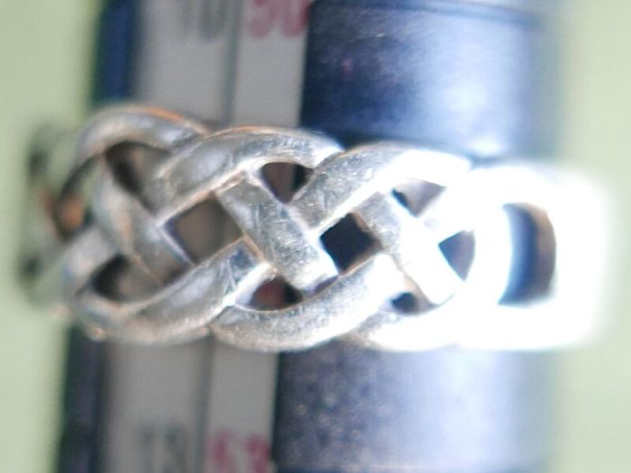 Sterling Silver 925 Celtic Knot Ring size L