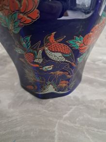 Vintage vase Arklow Pottery : Oriental paradise