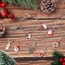 50pcs Christmas Charms Cute Alloy Christmas Pendant Reindeer Snowman jewelry Charm for DIY Necklace Bracelet Image 5