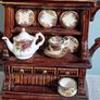 Rare Collectible Miniature Royal Albert 'Old Country Roses'  Welsh Dresser Teapot by Cardew Design Image 2