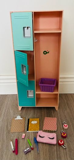 Our Generation School Locker & Accessories