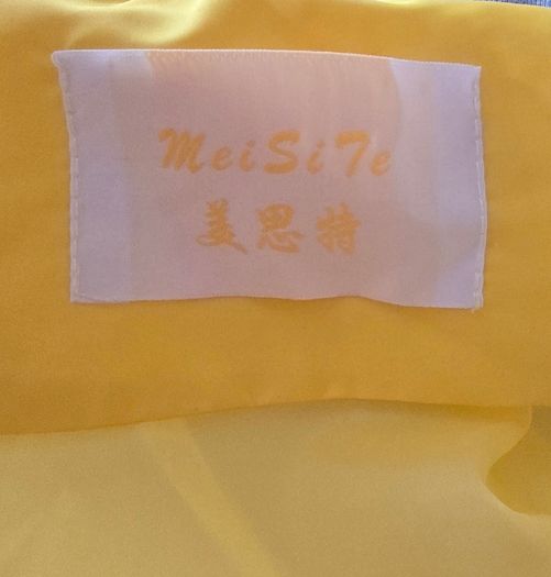 Autumn / Winter boys girls coat - bright yellow - as new