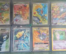 Pokemon cards (Teamup, Team Rocket, First Partners, 151))