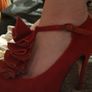 Fabulous Red Heels Size 4 Image 2