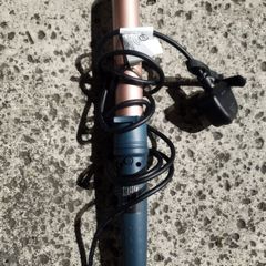 CkeyiN Auto Rotary Hair Curler LCD Digital Curling Iron Wand Tourmaline