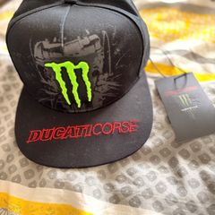 Official Ducati Corse / Monster Energy Flat Peak Cap