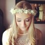 Communion fresh Flower Crowns flower girl Image 2