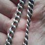 Sterling Silver Albert Chain(All Links Stamped) Image 3