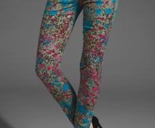 7 For All Mankind Skinny Garden Party Jeans