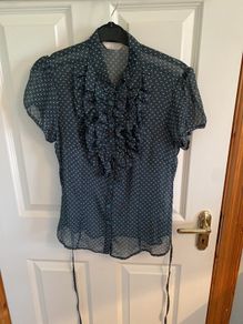 Awear Floral Green Blouse size 10