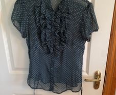 Awear Floral Green Blouse size 10
