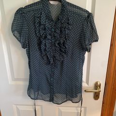 Awear Floral Green Blouse size 10