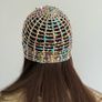 Beautiful crochet sequin bonnet Image 9