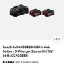 Bosch Professional Starter Set ( 2 x 5Ah Coolpack amp share battery's & 1 x 8amp fast charger ) Image 5