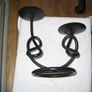 Wrought Iron Candle Holder. Image 2
