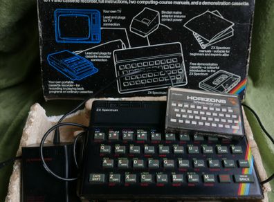 Sinclair Zx Spectrum+ 48k Personal Computer 1983 - Boxed - Good Condition
