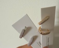 gold plated earring