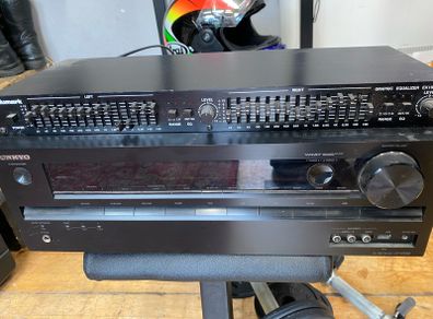 onkyo receiver and numark eq