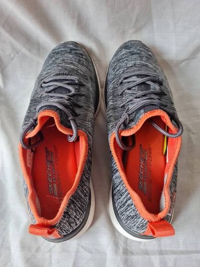 skechers bobs swift Size 5 eu 38 grey/pink in excellent condition