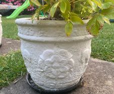 concrete pots