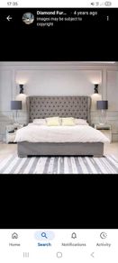 Double bed base