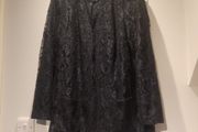 Dressy lace coat jacket navy