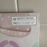 Silicone Bib - Grey Hearts Image 5