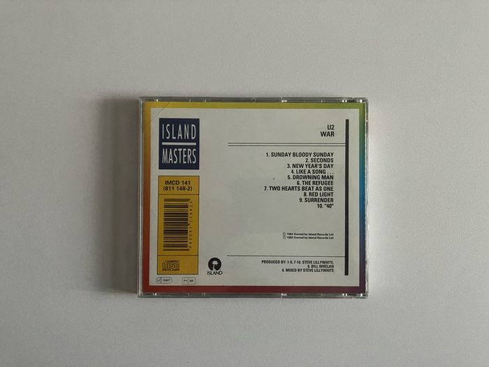 U2 War Cd