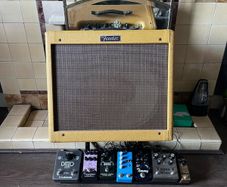 Fender Blues Junior Tweed (w/ Eminence Cannabis Rex speakers upgrade)