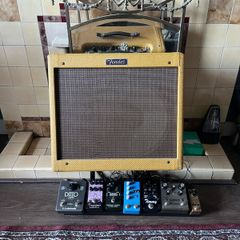 Fender Blues Junior Tweed (w/ Eminence Cannabis Rex speakers upgrade)