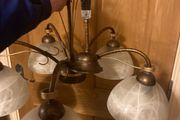 Five globe Celing light fitting postage extra