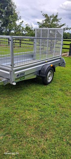 new 8 by 4 car trailer