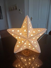 Belleek Living Star Lamp