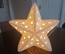 Belleek Living Star Lamp