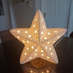 Belleek Living Star Lamp