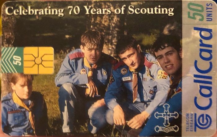Callcard 1180 Boy Scouts