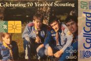 Callcard 1180 Boy Scouts