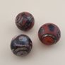 Vintage Etched Carnelian Agate Lot of 3 Beads Image 8