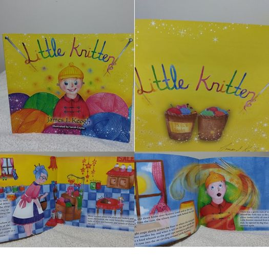 Little Knitten Children,s Story Book