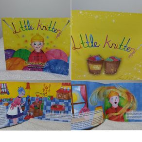 Little Knitten Children,s Story Book