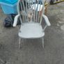 Solid Oak Kitchen Table and Chairs Image 4