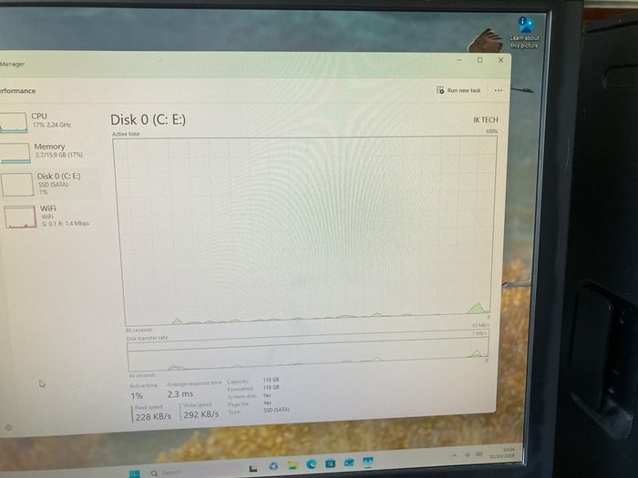 HP Compaq Elite 8100 Desktop PC, i7-870, 16GB RAM, SSD, Windows 11 Pro, full setup with monitor