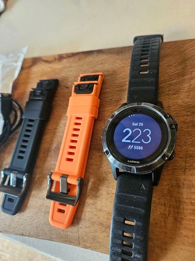 Garmin Fenix 5 47mm Stainless Steel Grey